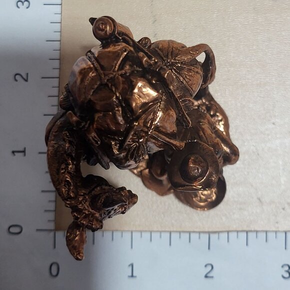 Hallmark Keepsake Ornament 1999 Prospector The Old West Collectors Series Copper - Picture 10 of 11